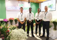 Eric Bouman, Billy Chege and Joyceline Kamau of Murara Plants Kenya and Bart Sneek of HilverdaFlorist