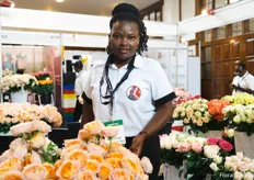 Angeline Abuti is with Viking Roses for the first time at Iftex