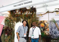Tom Finlay of Two chiefs came to Kenya in 2018 and ended up forming a business partnership with Waiyaki Ngugi. They sell papyrus of cut flower quality.