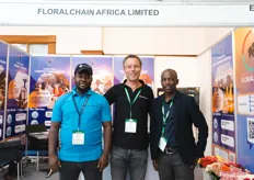 Floral chain Africa limited with Fidellis Kimanthi, Dave Hoekstra and Simon Kaguamba