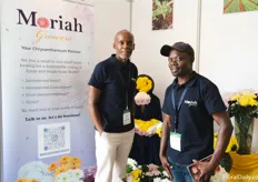 It was the first time at Iftex for Eric Muthi and Caleb Nyangala with Moriah Growers