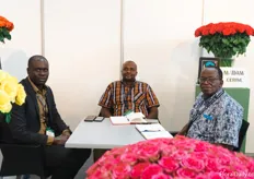 Pearl flowers with Antony Oguttu, Karykubiro Charles and Samwel Masese