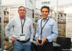 William Woodward and Herman Vera of Cipasi from Spain. They produce 100% recyclable plastics for the Floriculture industry, agriculture industry and much more.