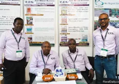 The team of East Africa Business Company, an agrochemical company based in Nairobi that supplies growers in East Africa.