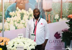George Gitaigha of Gatoka, a roses and summer flower grower.