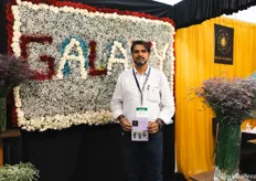 Siddeshkumar Zipare, director of Galaxy Flowers
