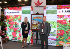 Kimberly Gebel and Adam Powers of Plantpeddler. While the rains have been a challenge for the market, the company has kept busy with doing lots of trials