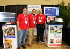 Kenneth, Kenny and Brian of UDS, which offers software for nurseries, greenhouses and garden centers