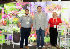 Charlie Duft, Jeroen Steenbergen and Kat Wolper of Beekenkamp Plants