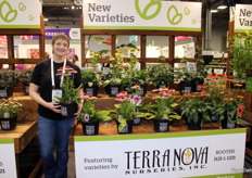 Terra Nova was showcasing their new variety Echinacea French Tips. Libby mentioned that echinacea sales have been doing really well this year