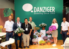 The Danziger team showing the Sol Luna Prime White and Orchid