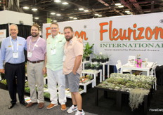 Frank de Greef, Robert Pettorini, Paul Gayfos and Ben Kloc of Fleurizon