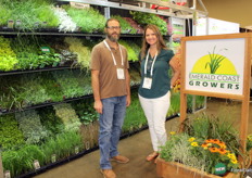 Jeremy Andress and Katy Furnas from Emerald Coast Growers