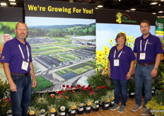 Mark Huber, Tina Patton and Jeremy Gruszka from The Perennial Farm