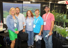 Becky Bakale and John Bakale of Michigan Evergreen Nursery, with Vicky Vanderhoof from Evergreen Nursery Company, and Graham Anderson and Justin Legros from Acorn Farms