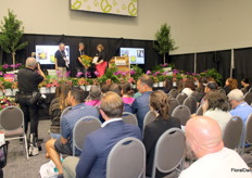 During the trade show, presentations were held and awards were received