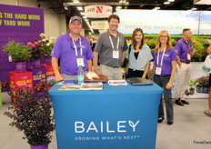 Josh Knight, Mike Baily and Barb Thompson of Bailey Nurseries