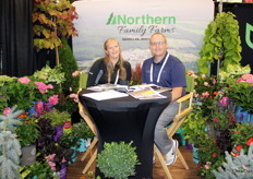 Gennifer Jesunar and Dan Stetzer of Northern Family Farms