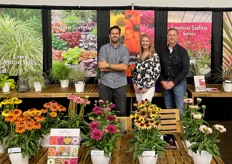 Jonathan Cooper, Angela Storm and Johan Mak from Green Trade Horticulture