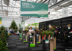 At the entrance of the fair, visitors could choose their favourite for the Green Retail Awards.