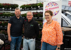 Bert Rietberg (Edens Plants) with a German colleague from Aflora