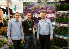 Danny de Bruin, Roel de Jong, and Dave van der Heiden (De jong plant)