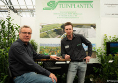 Stef Verwaay, founder of SV Tuinplanten and Luuk Koppes