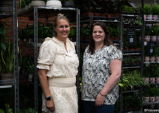 Natasha and Kim from Bunnik Plants, they were concerned with the marketing and organization of Novae Fabula.