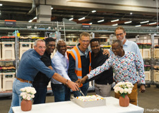 And another cake was cut, featuring all those who made the Meet & Greet possible