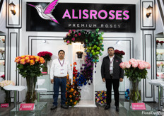 Carlos Andreigo with CEO Diego Acosta of Alisroses