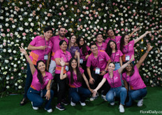 (Part of) the ExpoFlores team that did an amazing job organizing the ExpoFlor!