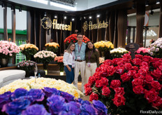 Alejandra Morocho, Carlos Villena and Cristina Teran of Florecal