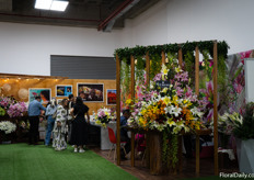 The booth of Neumann Flowers