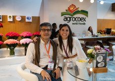 Cesar Revelo and Gabriella Platonoff of Agrocoex