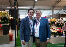 Sander and Robert Ilsink, father and son of family company Interplant Roses