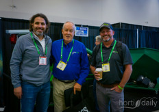 Chris Higgins, Hort Americas, chats with Jim Gideon and Eric Moody, UbiGro