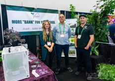 Melissa Mclean and Will van Vliet, VanVliet Greenhouses, with James Marlier, Impellos Sciences