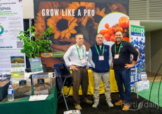 Eric Waterman, Profile Products, visits Andrew Pidgeon, Fibredust, and David Dobos, Airtray technologies by Blackmore