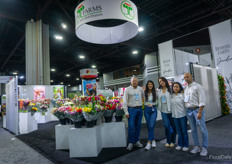 Dale Bowman, Sofia Vargas, Angela Osman, Maria Jose Sanchez and Juan Alvarez with Falcon Farms