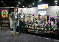 Connor van Steekelenburg and Marc Boria, CosMic Plants. In July they launched the web learning platform Orchid University. 