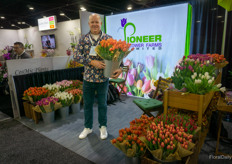 Scott Vanderwal, Pioneer Flower Farm, with great tulips