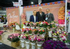 Steven Rosenbluth, Camilo Bleier, Juan Antonio with Charme Flowers, who recently shared more on their 40 year anniversary, and the export opportunities for Colombian growers: https://www.floraldaily.com/article/9659055/it-s-through-challenging-experiences-that-organizations-often-discover-new-strengths-and-opportunities-for-growth/  