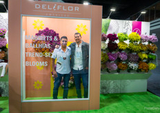 David Marin and JD Lecuona with Deliflor Americas always wanted to be cover models - and here they are!