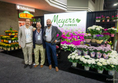 Eamon Duncan, James Ward and Peter Moore, Meijers, manned the Meijers booth 