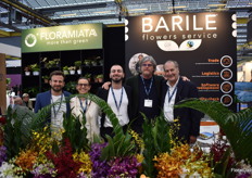 Davide of Floramiata and the Team of Barile; Livio, Anita, Felice and Franscesco