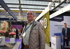 Richard Heemskerk of Hortus Supplies was also visiting the show.