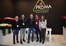 The team of Prisma with the guys of Floral Moments who were visiting the show.