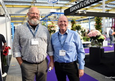 Karel van Hattum and Bas Goede of Jamafa Group were also visiting the show.