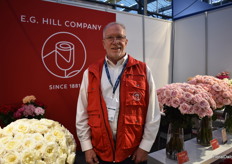 Dean Rule of E.G. Hill Company. This rose grower is getting more into the breeding of fragrant roses.