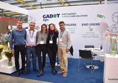 The team of Gadot Agro, specialised in post-harvest flower care solutions.